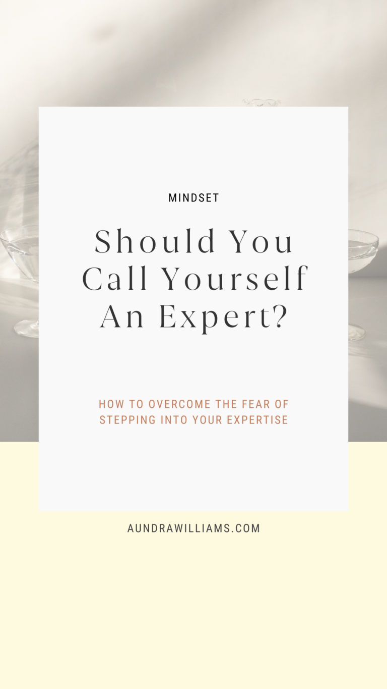 should-you-call-yourself-an-expert-aundra-williams